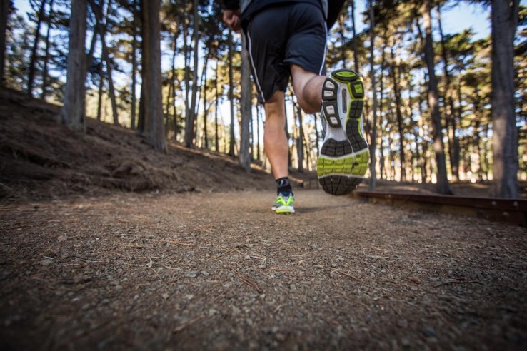 Running Trail Feet